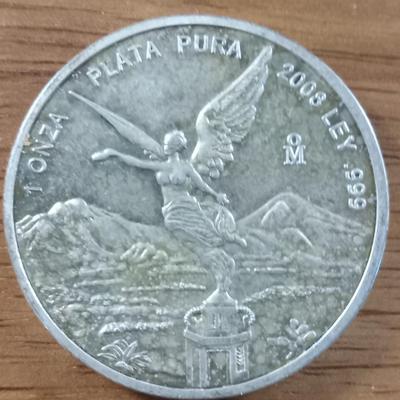 Plata Pura 1 oz .999 2008