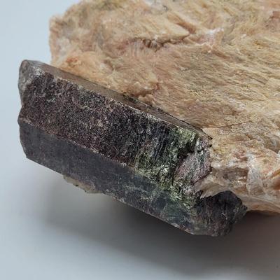 Two Rose Quartz with Tourmaline (D-EL)