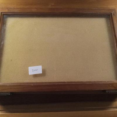 Nice Old Coin or Knife Display case