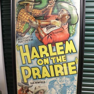 Harlem on the Prarie Poster