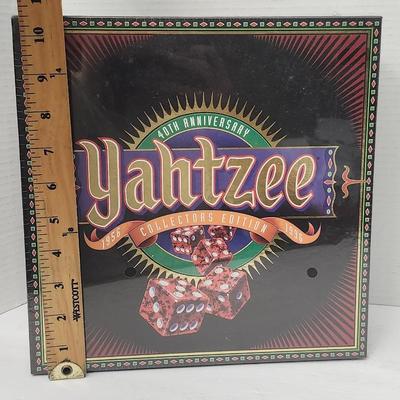 1996 Yahtzee 40th Anniversary Collectors Edition Sealed Board Game By Hasbro