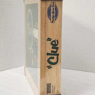 2002 Clue Retro Series Wooden Box Edition Sealed Parker Brothers Board Game