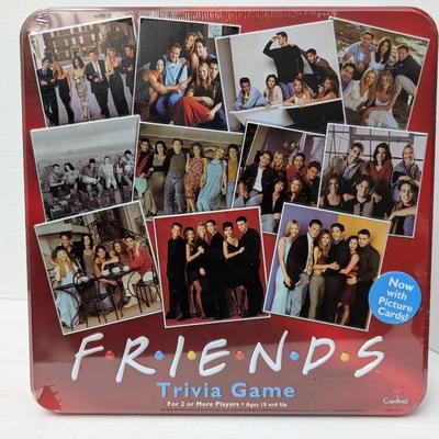 Friends Trivia Game Collectible Tin Edition By Cardinal New & Sealed