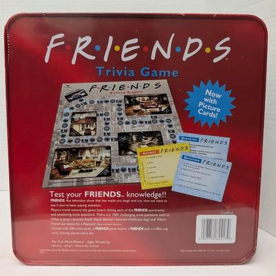 Friends Trivia Game Collectible Tin Edition By Cardinal New & Sealed