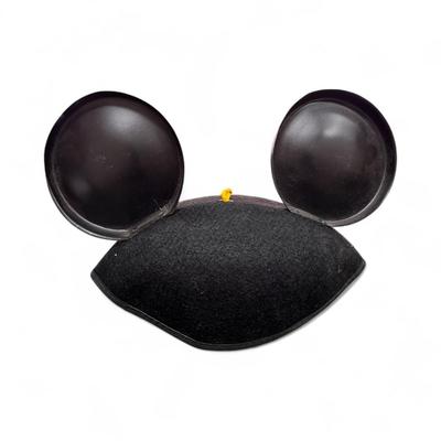 Sale Photo Thumbnail #21: Walt Disney World Mickey Mouse Ears Black Hat with Gold Tassel.   Made in the USA.