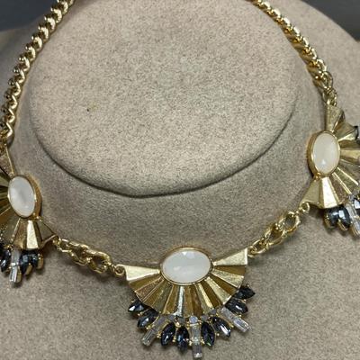 Gold tone and sparkly