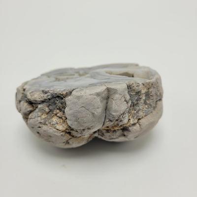 Three Blue Chalcedony Geodes (B1-EL)