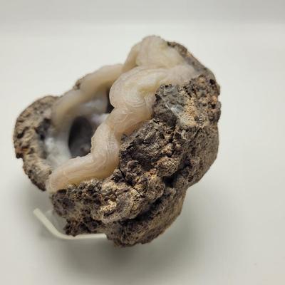 Three Blue Chalcedony Geodes (B1-EL)