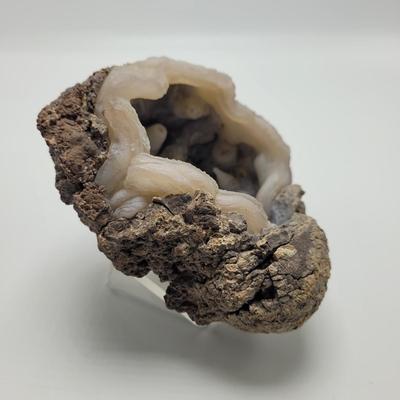 Three Blue Chalcedony Geodes (B1-EL)