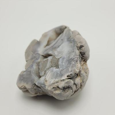 Three Blue Chalcedony Geodes (B1-EL)