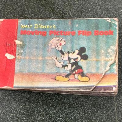 Sale Photo Thumbnail #50: Lot of 4 Walt Disney Mickey Mouse Treasures.  Includes Pez Disney Pack, Mickey Mouse Ornament handmade, Moving Picture Flip Book and window cling mickey mouse.