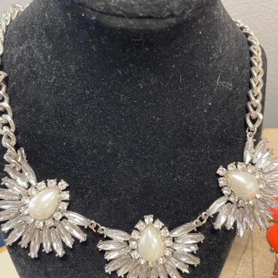 Large statement necklaces