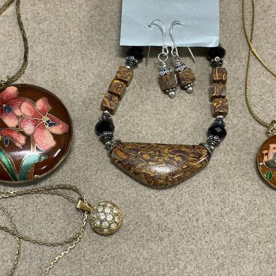 Enamel pendants and more