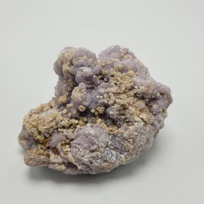 Stilbite and Fluorecent Calcite Cluster (B1-EL)