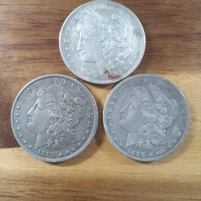 3 morgan dollars
