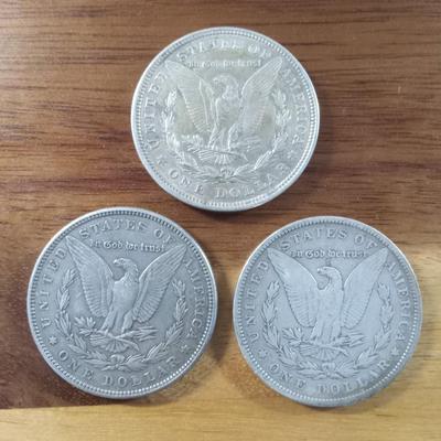 3 morgan dollars