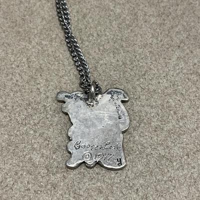 Funny saying necklaces one in sterling