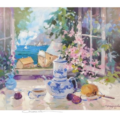 474 “Morning View” Signed Print by Ted Goerschner 1992