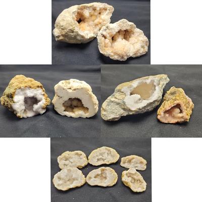 Collection of Geode Druzy (B1-EL)
