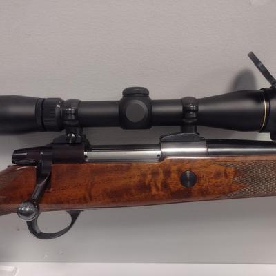 Sako .308 Bolt Action Rifle with Leupold Scope and Strap 19.5" Barrel