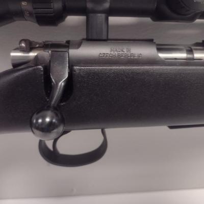 CZ 452 2E ZKM Bolt Action 22LR Rifle with Hi-Lux 4-1 2x50 Scope 21.5" Barrel