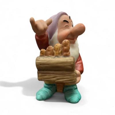 Sale Photo Thumbnail #82: Walt Disney Seven Dwarfs Figurines from Disney's Snow White and the Seven Dwarfs
Approximately 3.5" tall