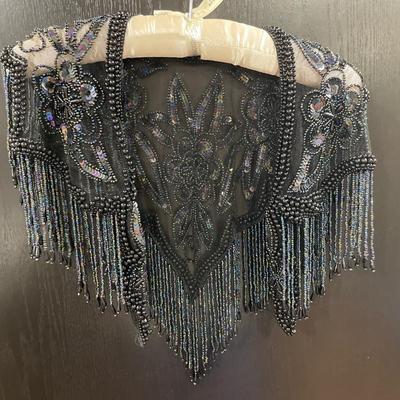 Beautiful beaded shawl