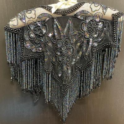 Beautiful beaded shawl