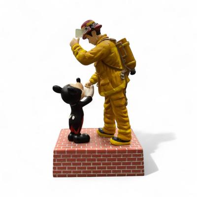 Sale Photo Thumbnail #88: Walt Disney Tribute to Firefighters Figurine  Approximately 4.5" Tall