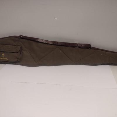 Browning Quilted Fabric Single Rifle Firearm Carry Case