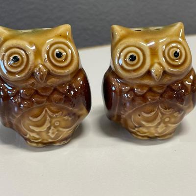 Small owl S & P Shakers