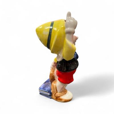 Sale Photo Thumbnail #98: Walt Disney Pinocchio Ceramic Figurine  Made in Japan  Approximately 4.5" tall