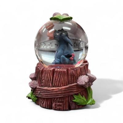 Sale Photo Thumbnail #108: Walt Disney Mini Eeyore Mini Glitter Snow Globe   Approximately 3" Tall