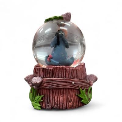 Sale Photo Thumbnail #107: Walt Disney Mini Eeyore Mini Glitter Snow Globe   Approximately 3" Tall
