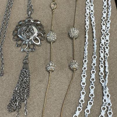 Vintage Monet & Chicos necklaces