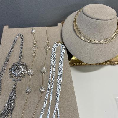 Vintage Monet & Chicos necklaces