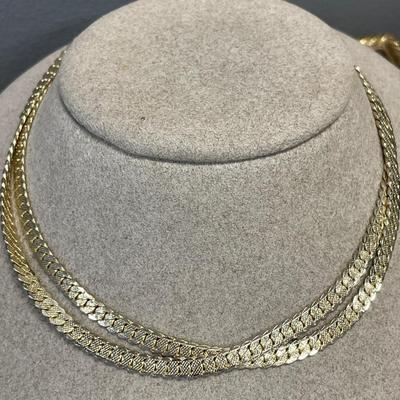 Vintage Monet & Chicos necklaces