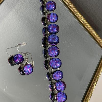 Crazy fun pink tone jewelry 925 bracelet