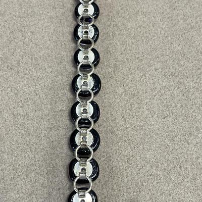 Crazy fun pink tone jewelry 925 bracelet