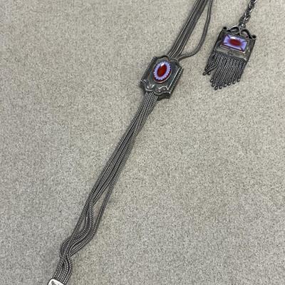 Antique Albertina watch chain