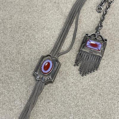 Antique Albertina watch chain