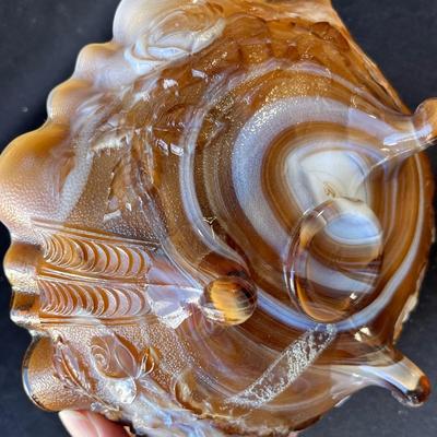 Lot 149 Imperial Slag glass bowl