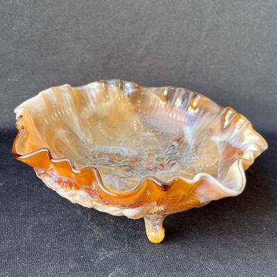 Lot 149 Imperial Slag glass bowl
