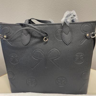 Ruby Ribbon hand bag and cover