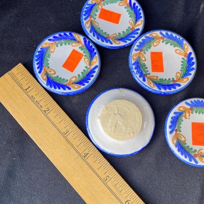 Lot 152 Talavera Pottery & basket