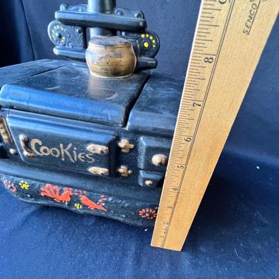 Lot 155 McCoy Cook stove cookie jar