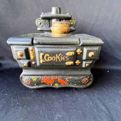 Lot 155 McCoy Cook stove cookie jar