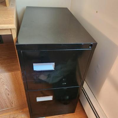2 Drawer Metal File Cabinet no Lock