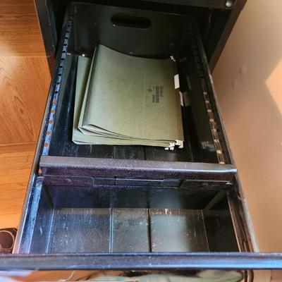 2 Drawer Metal File Cabinet no Lock