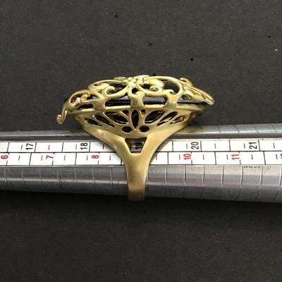 Sale Photo Thumbnail #196: Beautiful glow ring by Sheila faji Please see attached photos.